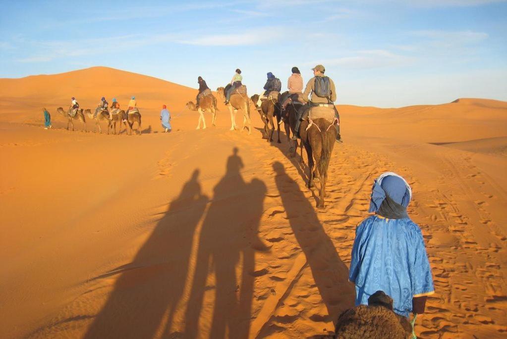 Camp Sahara Dunes Otel M'Hamid Dış mekan fotoğraf