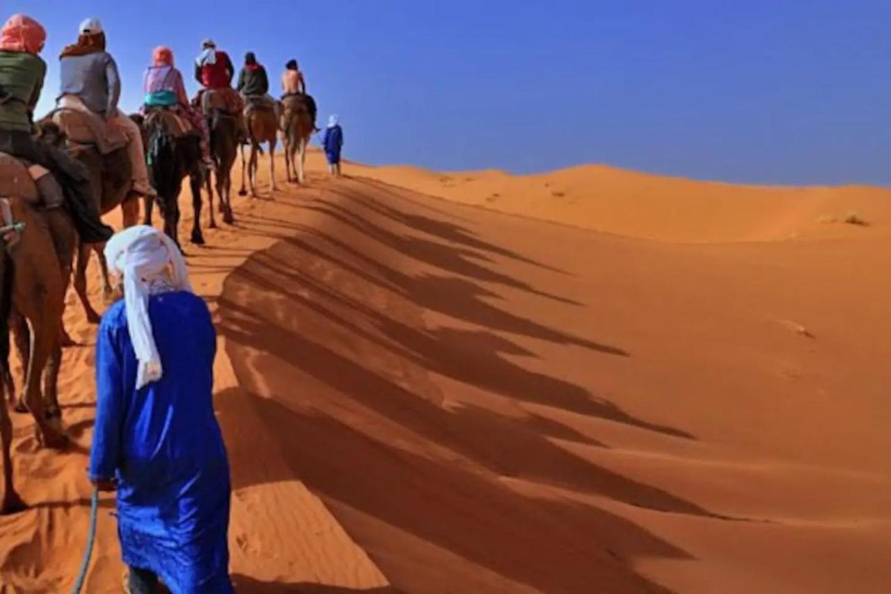 Camp Sahara Dunes Otel M'Hamid Dış mekan fotoğraf