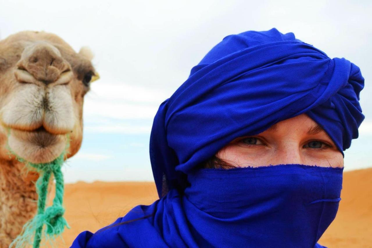 Camp Sahara Dunes Otel M'Hamid Dış mekan fotoğraf
