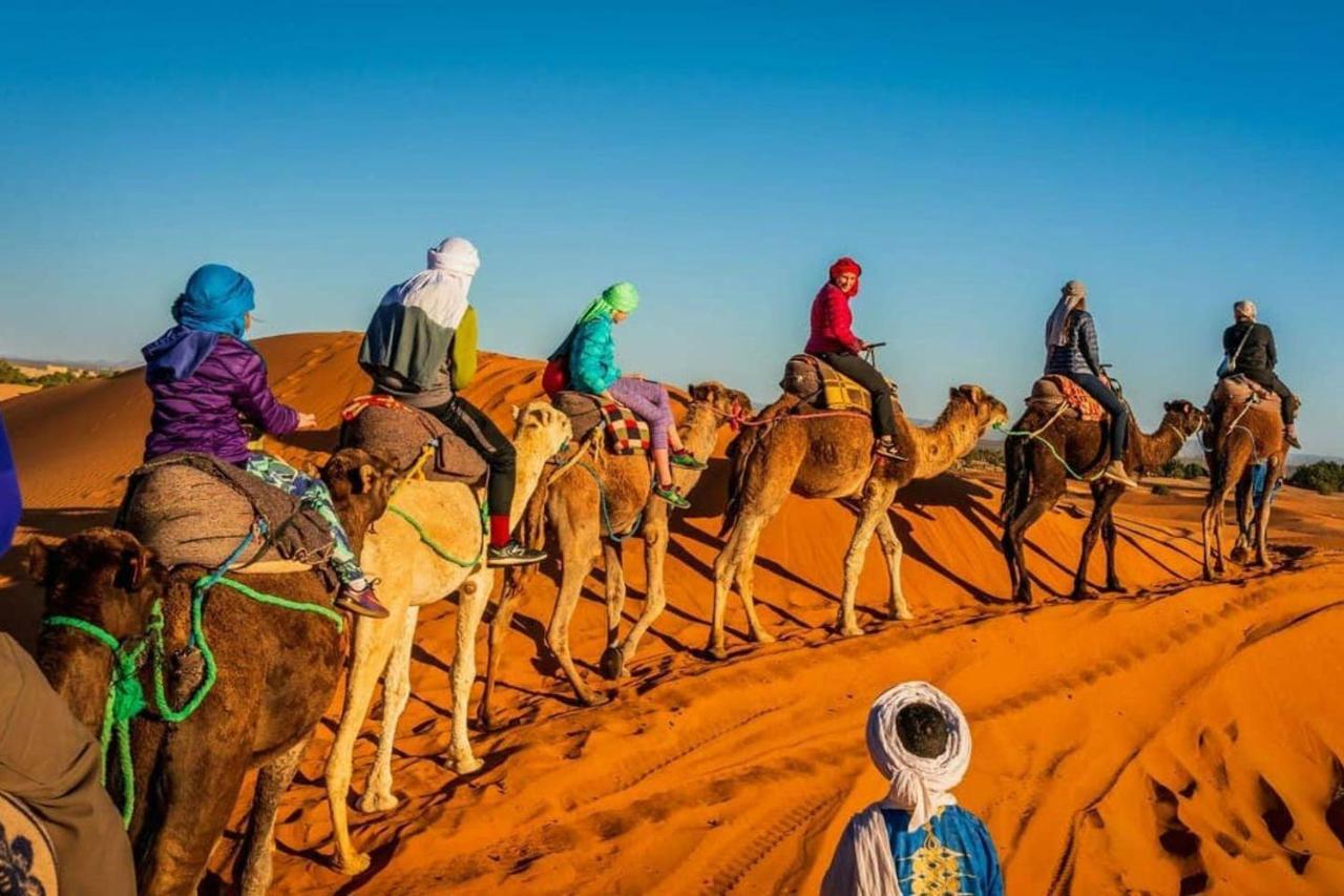 Camp Sahara Dunes Otel M'Hamid Dış mekan fotoğraf