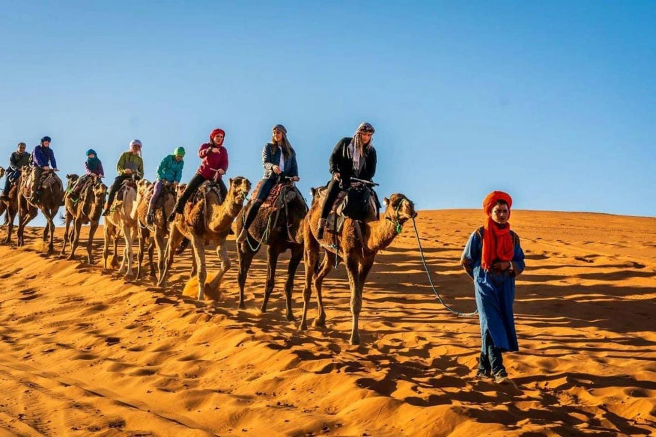 Camp Sahara Dunes Otel M'Hamid Dış mekan fotoğraf